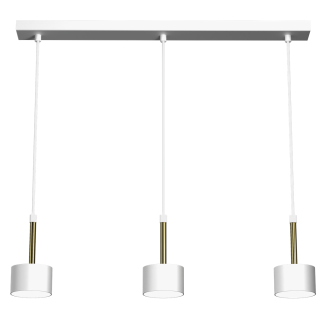 Lampa wisząca ARENA WHITE/GOLD 3xGX53