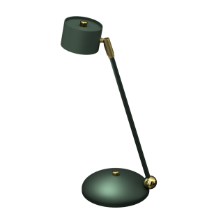 Lampka biurkowa ARENA GREEN/GOLD 1xGX53