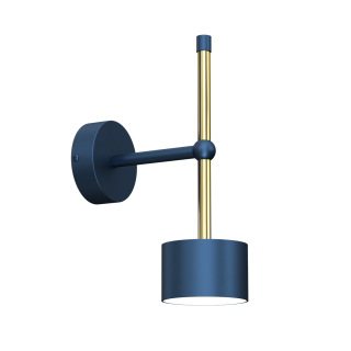 Kinkiet ARENA BLUE/GOLD 1xGX53