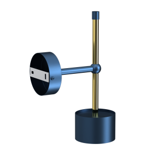 Kinkiet ARENA BLUE/GOLD 1xGX53