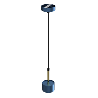Lampa wisząca ARENA BLUE/GOLD 1xGX53