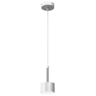 Lampa wisząca ARENA WHITE/SILVER 1xGX53