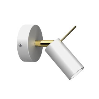 Kinkiet PRESTON GOLD/WHITE 1x mini GU10