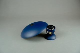 Lampa sufitowa FELIX NAVY BLUE/GOLD 1xE27