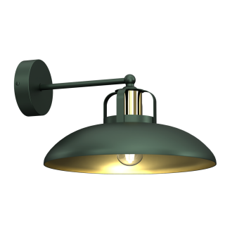 Kinkiet FELIX GREEN/GOLD 1xE27