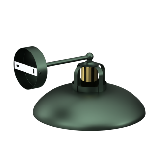 Kinkiet FELIX GREEN/GOLD 1xE27