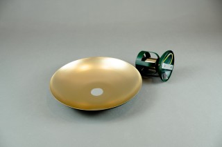 Lampa sufitowa FELIX GREEN/GOLD 1xE27