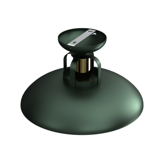 Lampa sufitowa FELIX GREEN/GOLD 1xE27