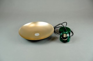 Lampa wisząca FELIX GREEN/GOLD 1xE27