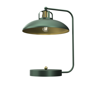 Lampka biurkowa FELIX GREEN/GOLD 1xE27
