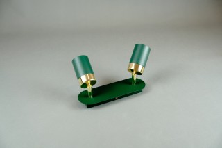 Lampa sufitowa JOKER GREEN/GOLD 2xGU10