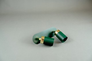 Lampa sufitowa JOKER GREEN/GOLD 2xGU10
