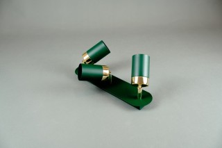 Lampa sufitowa JOKER GREEN/GOLD 3xGU10