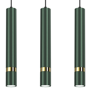 Lampa wisząca JOKER GREEN/GOLD 3xGU10