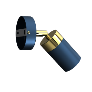 Kinkiet JOKER NAVY BLUE/GOLD 1xGU10