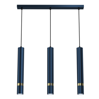 Lampa wisząca JOKER NAVY BLUE/GOLD 3xGU10
