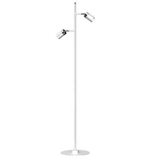 Lampa podłogowa JOKER WHITE/CHROME 1xGU10