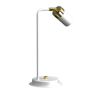 Lampka nocna JOKER WHITE/GOLD 1xGU10