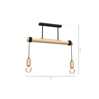 Lampa wisząca VIGA 2xE27