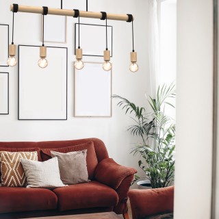 Lampa wisząca VIGA 5xE27