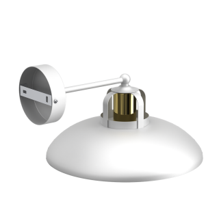 Kinkiet FELIX WHITE/GOLD 1xE27