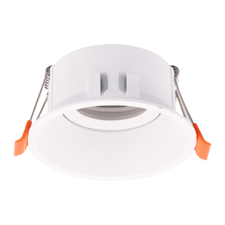 Oczko Sufitowe Podtynkowe Okrągłe Ruchome 1xGU10 IP20 Biały