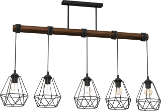 Lampa wisząca ACERO 5xE27