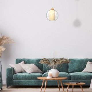 Lampa wisząca TELA 1xE27