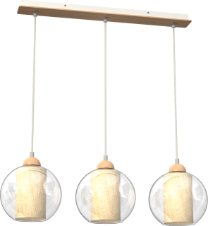 Lampa wisząca TELA 3xE27