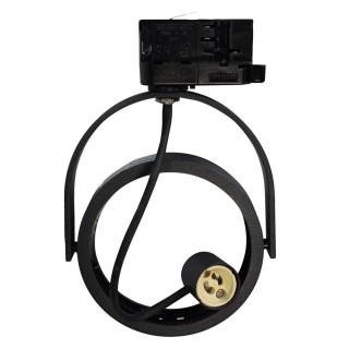 LUGAR BLACK track light 1xAR111 GU10 - 3 Circuit