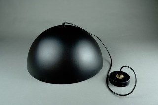 Lampa wisząca BETA BLACK/GOLD 1xE27 45cm