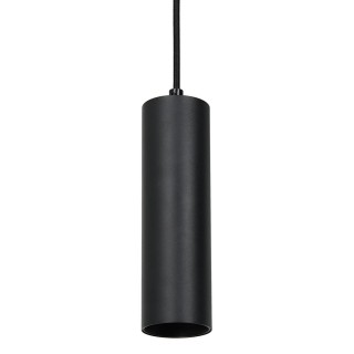 Pipe Track Pendant Light Black 1xGU10