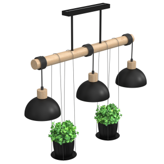 Lampa wisząca PIANTA 3xE27