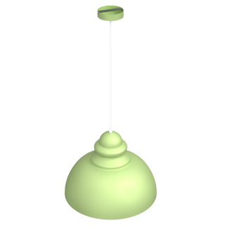 Lampa wisząca CORIN GREEN 1xE27
