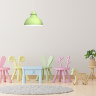 Lampa wisząca CORIN PINK 1xE27