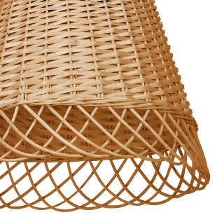 Lampa wisząca VIMINI NATURAL WOOD 1xE27