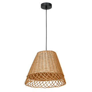 Lampa wisząca VIMINI NATURAL WOOD 1xE27