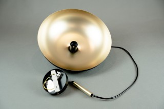 Lampa wisząca LINCOLN BLACK/GOLD 35cm