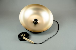 Lampa wisząca LINCOLN BLACK/GOLD 35cm