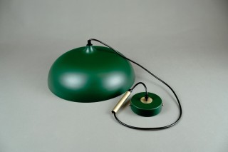 Lampa wisząca LINCOLN GREEN/GOLD 35cm