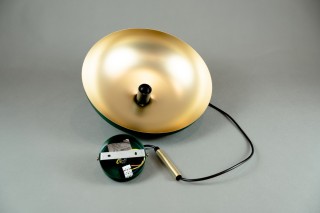 Lampa wisząca LINCOLN GREEN/GOLD 35cm