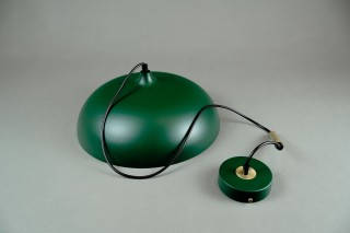 Lampa wisząca LINCOLN GREEN/GOLD 35cm