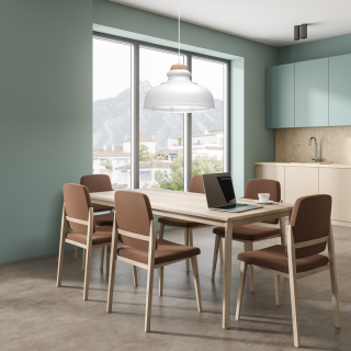 Lampa wisząca ASMUND WHITE1xE27 30cm