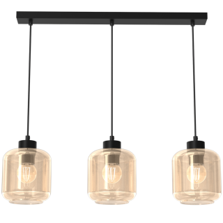 Lampa wisząca SOMBRA AMBER 3xE27