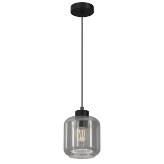 Lampa wisząca SOMBRA SMOKED 1xE27