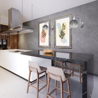 Kinkiet PALLA SILVER 1xE27