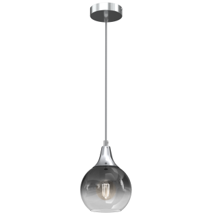 Lampa wisząca PALLA SILVER 1xE27