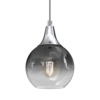 Lampa wisząca PALLA SILVER 1xE27