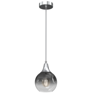 Lampa wisząca PALLA SILVER 1xE27