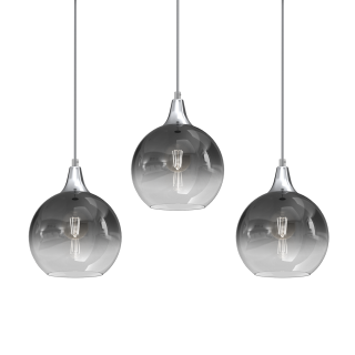 Lampa wisząca PALLA SILVER 3xE27